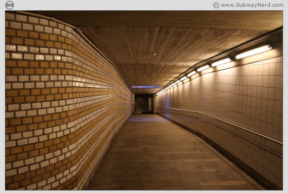 Det andre utgangs og adkomstpunktet til Spor 1. Foto: SN.