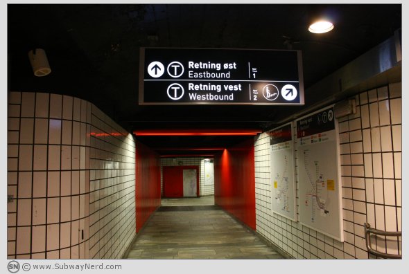 Da går ferden rett til Spor 1. Foto: SN.