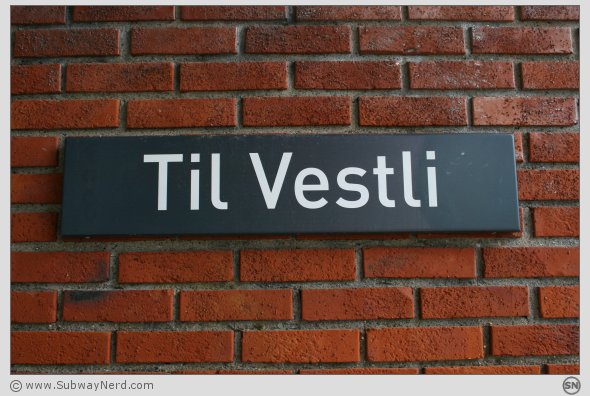 Klar og tydelig skilting er viktig. Kjempebra! Foto: SN.