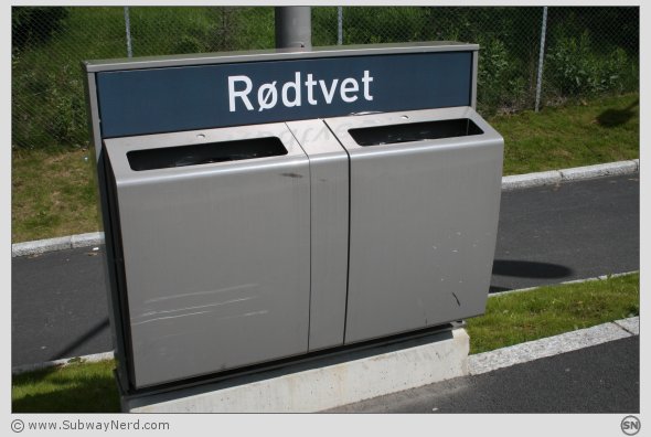 Velkommen til Spor 2 på Rødtvet T-banestasjon. Foto: SN.