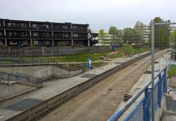 Et litt vemodig, men nødvendig skue. Foto: SN.