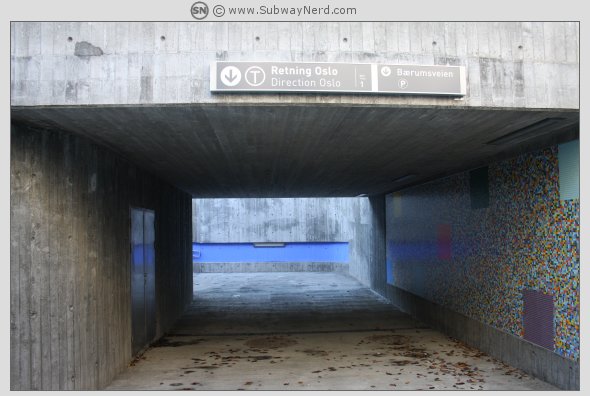 En fin og enkelt utsmykket tunnelbit. Foto: SN.