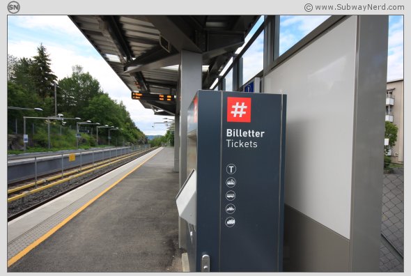 Litt av leskuret på Spor 2. Foto: SN.