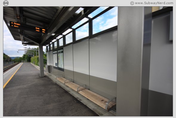 Litt mer av hele leskuret. I retning vestover. Foto: SN.