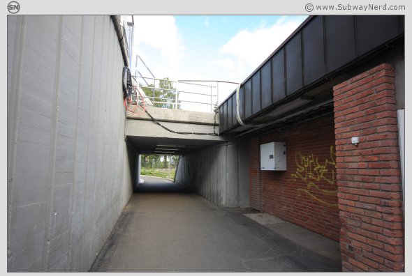 Undergangen mellom Spor 1 og 2. Foto: SN.