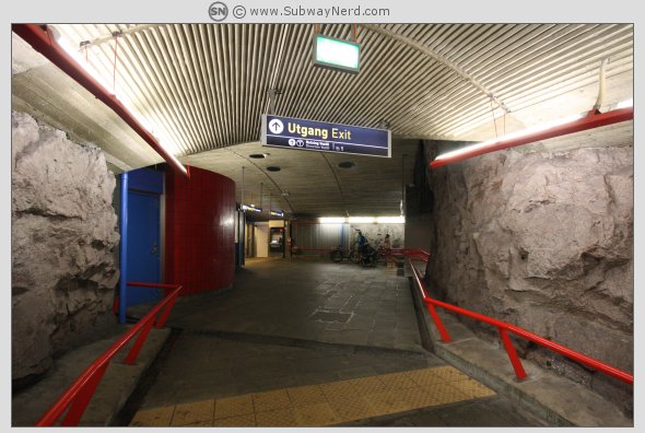 Litt mer av servicepunktet også. Fra det andre av tre adkomstpunkter her. Foto: SN.