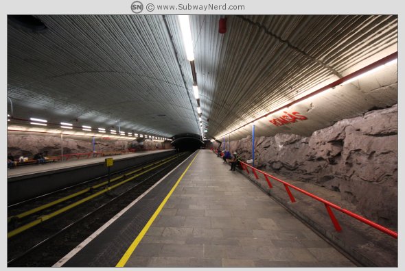 Litt mer av Spor 2 i vestlig retning. Foto: SN.