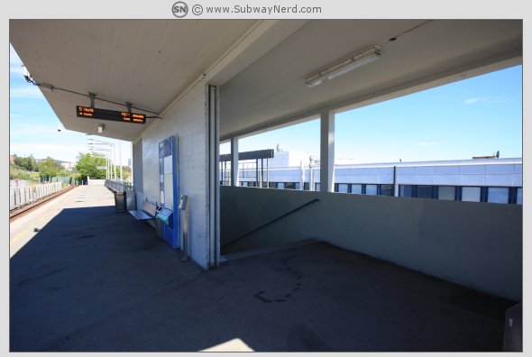 Leskuret på Spor 1. Stilig. Men med oppussing ville det vært skinnende. Foto: SN.