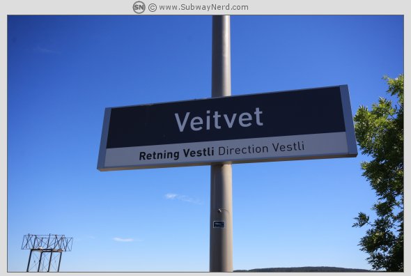 Hvis du var i tvil. Skiltingen er ypperlig og tydelig. Foto: SN.