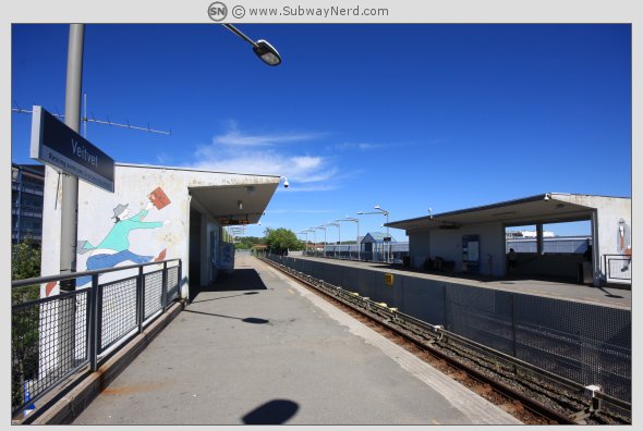 Et oversiktsbilde fra Spor 2. I retning nordøstover. Foto: SN.